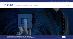 Desktop Screenshot of plda.com