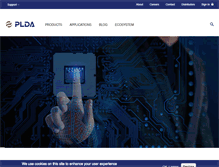 Tablet Screenshot of plda.com